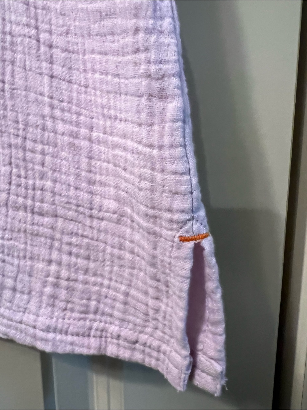 NEW / Lilla P / Lavender / 100% Cotton Double Gauze / Pocket Tank / Size M - Picture 7 of 7
